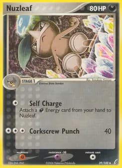 Nuzleaf card in English