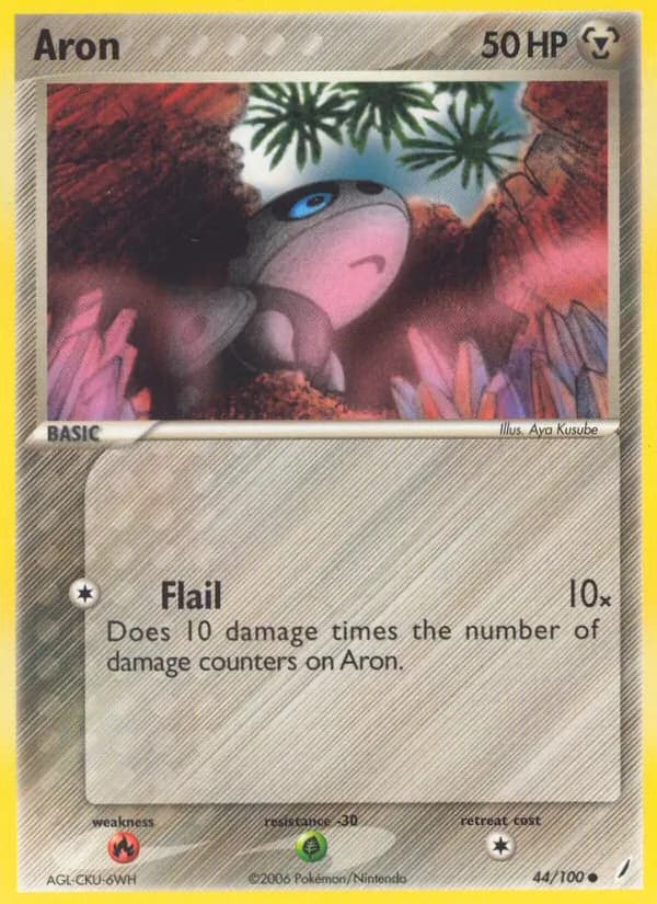 Aron card in English
