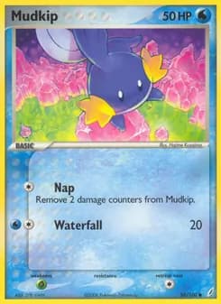 Mudkip card in English