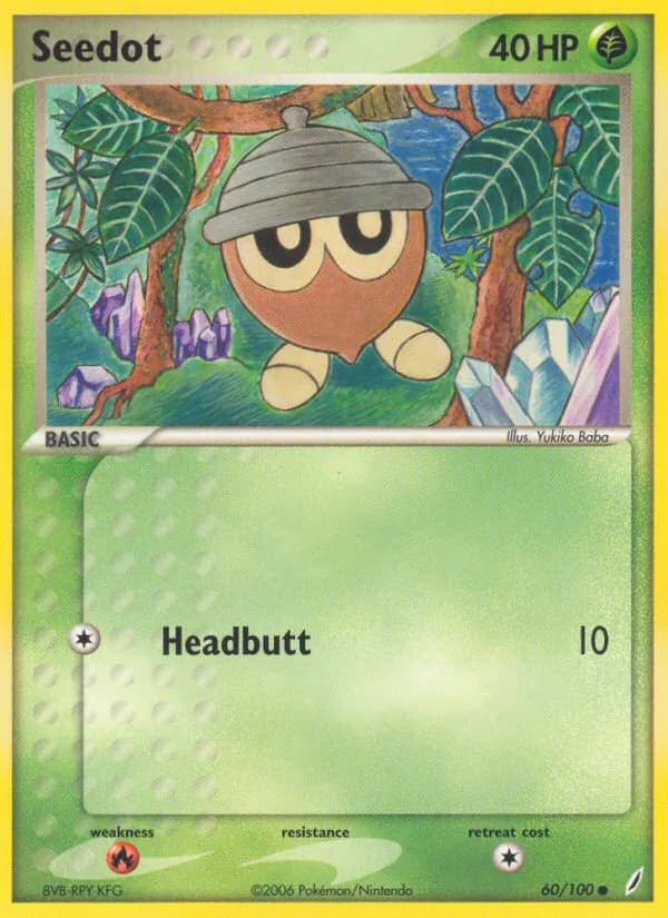 Seedot card in English