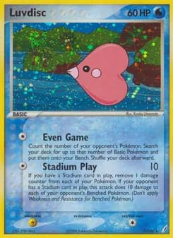 Luvdisc card in English
