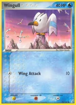 Wingull card in English