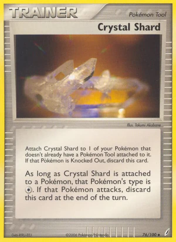 Crystal Shard card in English