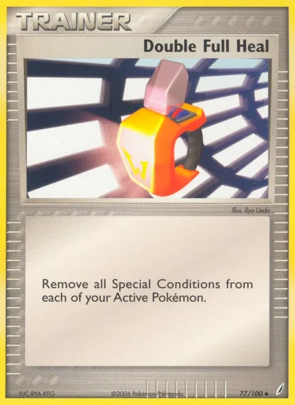Double Full Heal card in English