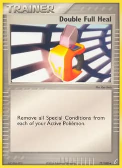 Double Full Heal card in English