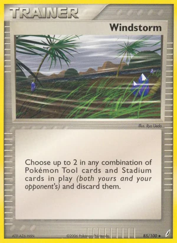 Windstorm card in English