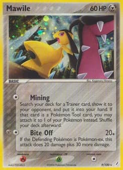 Mawile card in English