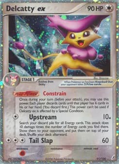 Delcatty ex card in English