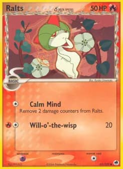 Ralts δ card in English