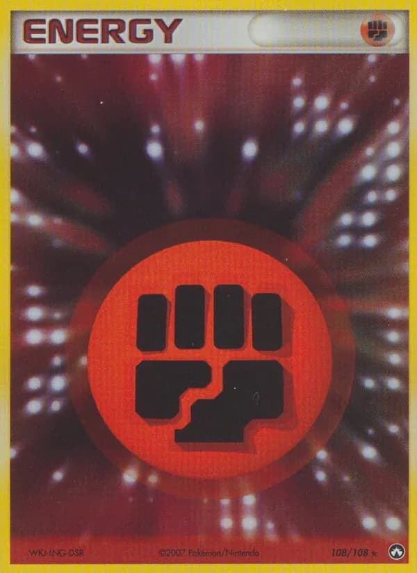 Fighting Energy card in English