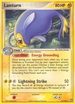 Lanturn card in English