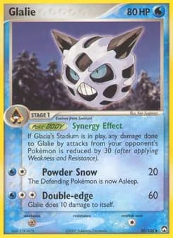 Glalie card in English