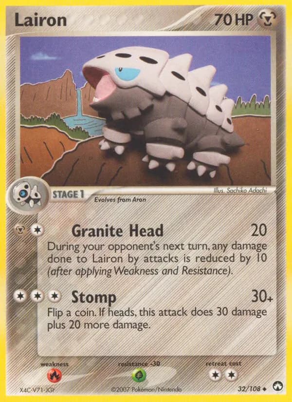 Lairon card in English