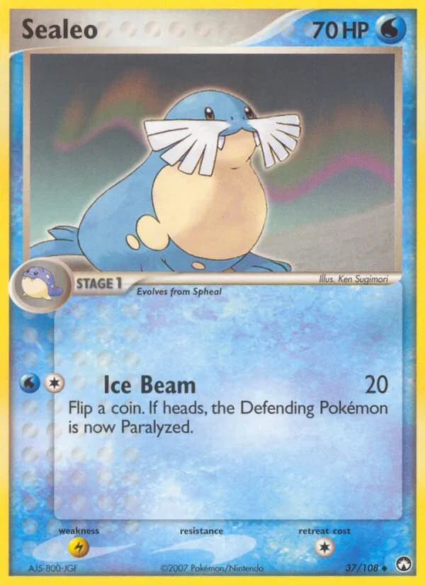 Sealeo card in English