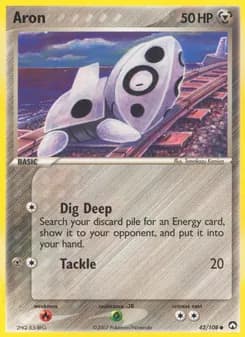 Aron card in English