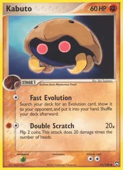 Kabuto card in English