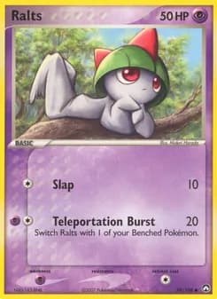 Ralts card in English