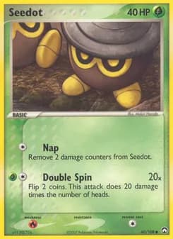 Seedot card in English