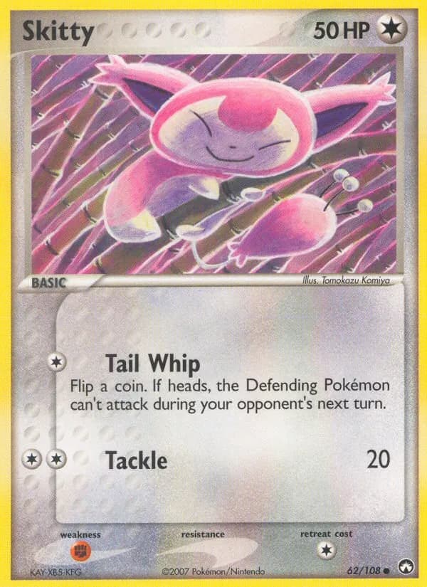 Skitty card in English
