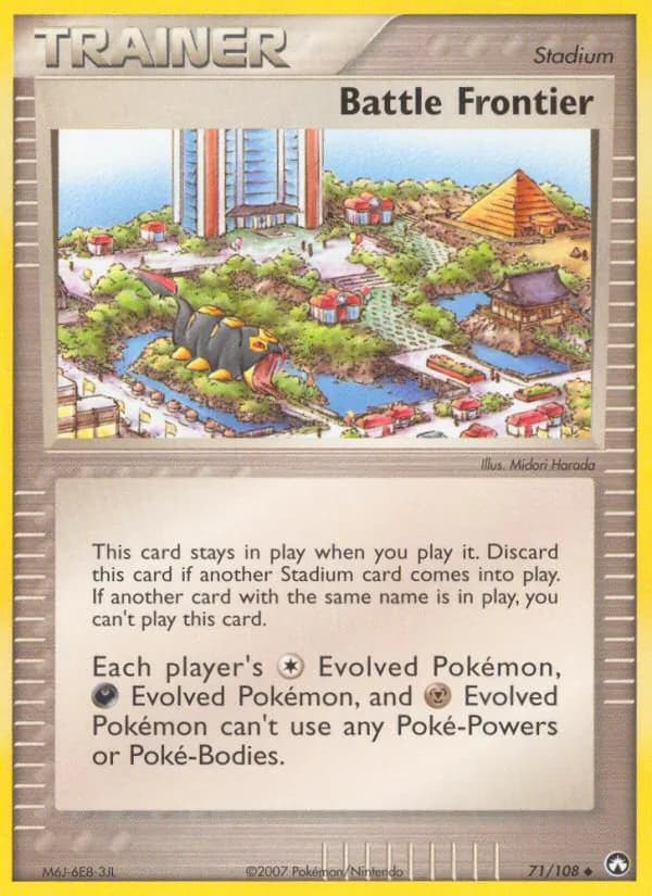 Battle Frontier card in English