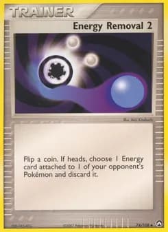 Energy Removal 2 card in English