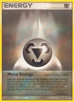Metal Energy card in English