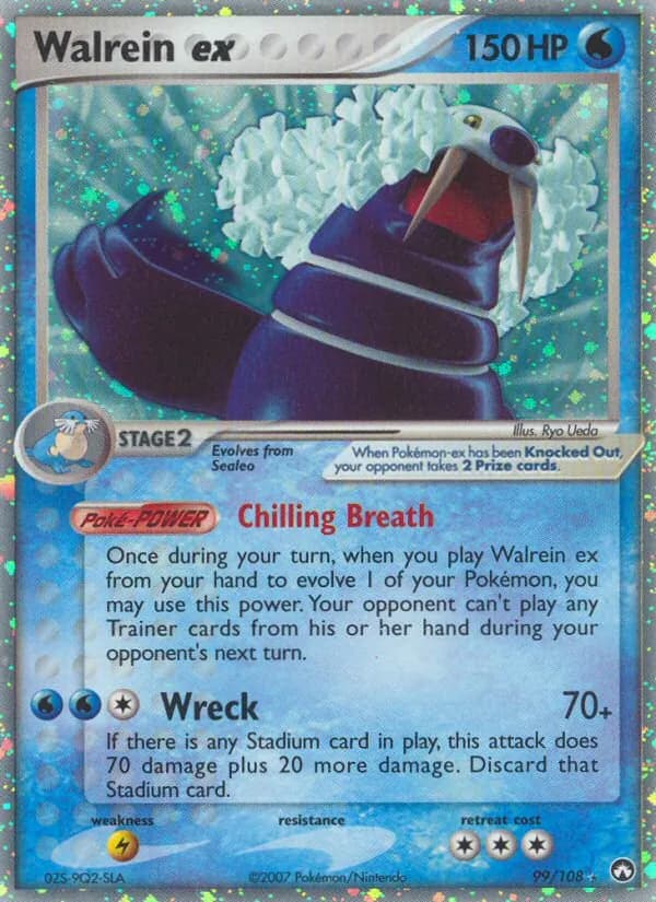 Walrein ex card in English