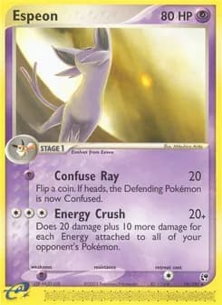 Espeon card in English