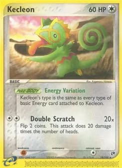 Kecleon card in English