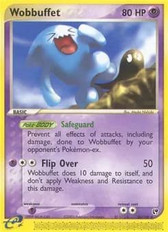 Wobbuffet card in English
