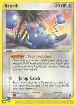 Azurill card in English