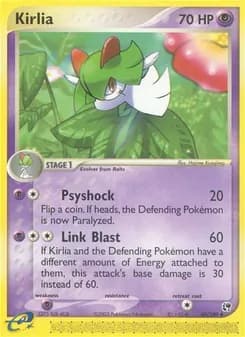 Kirlia card in English