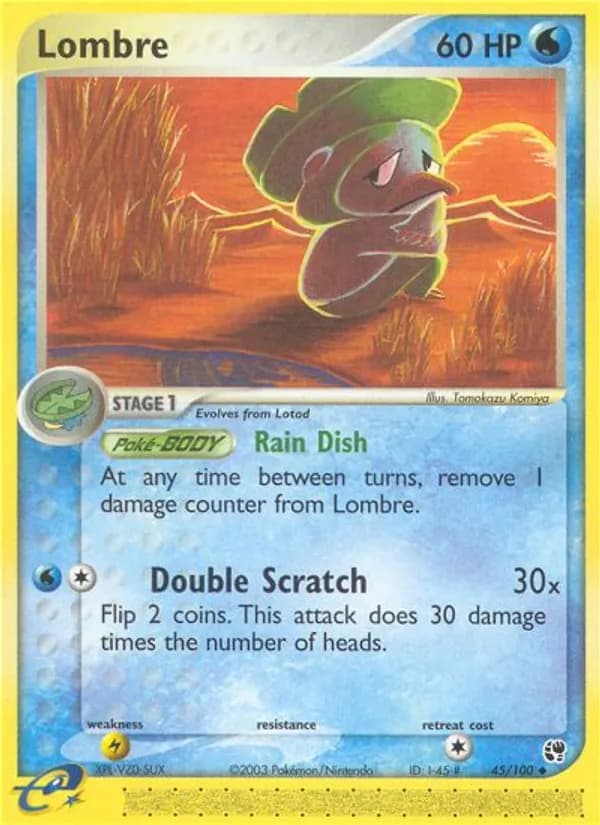Lombre card in English