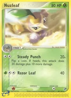 Nuzleaf card in English