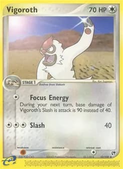 Vigoroth card in English