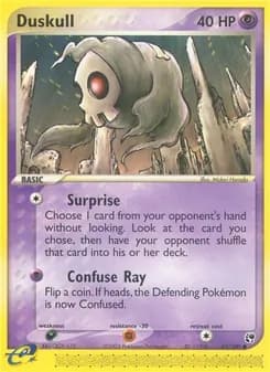 Duskull card in English