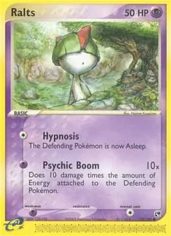 Ralts card in English