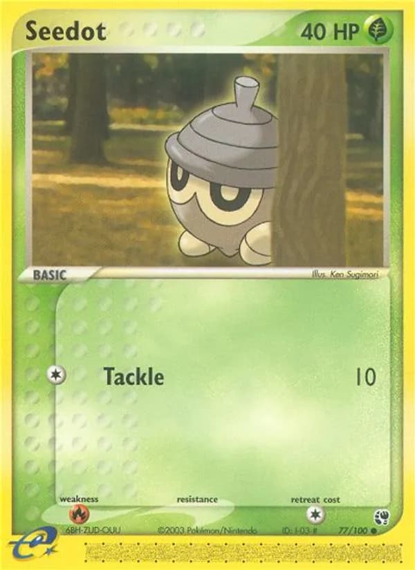 Seedot card in English