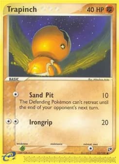 Trapinch card in English