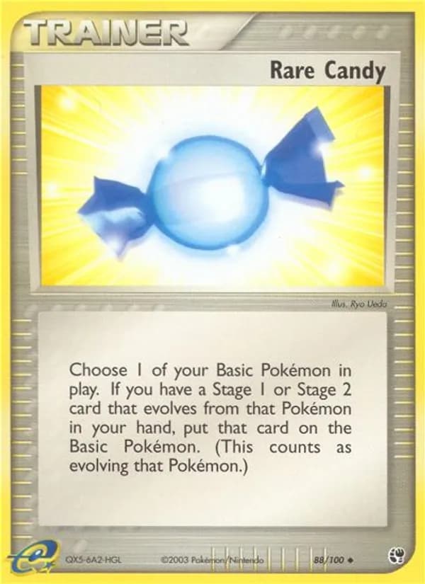Rare Candy card in English