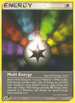 Multi Energy card in English