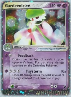Gardevoir ex card in English