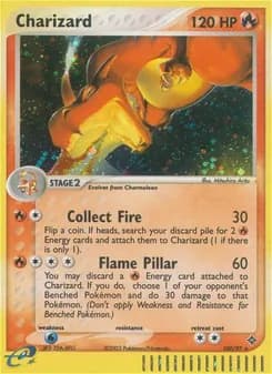 Charizard card in English