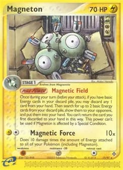 Magneton card in English