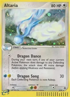 Altaria card in English