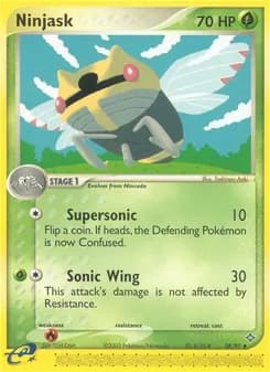 Ninjask card in English