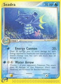 Seadra card in English
