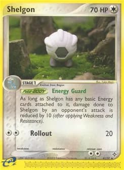 Shelgon card in English