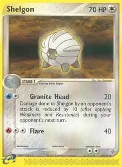 Shelgon card in English
