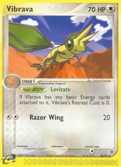 Vibrava card in English